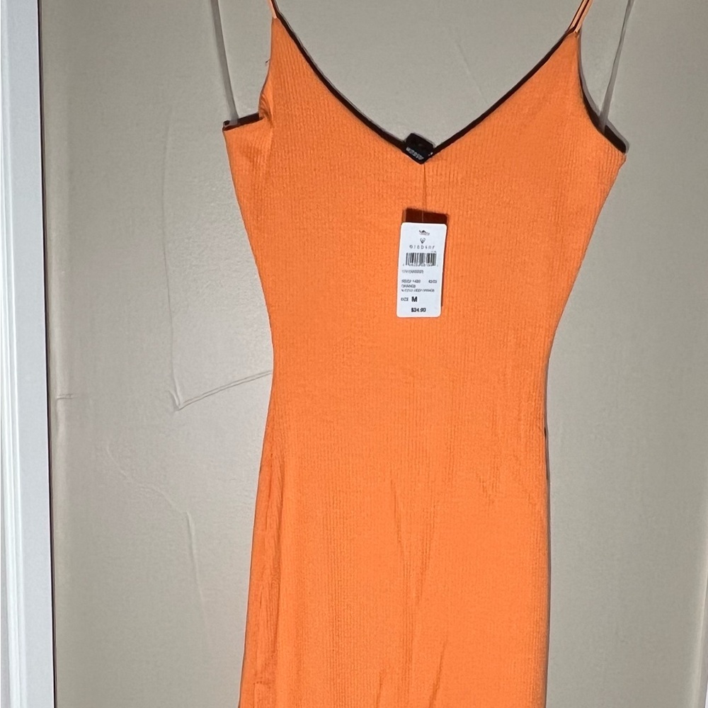 NWT Windsor Vibrant Orange Mini Dress